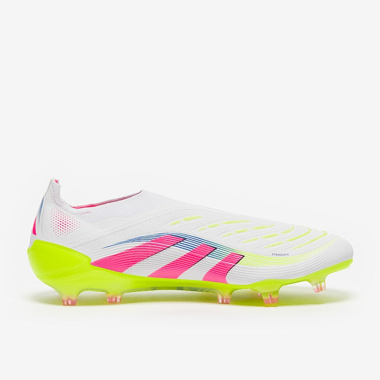 ADIDAS PREDATOR ELITE Laceless FG - White Pink