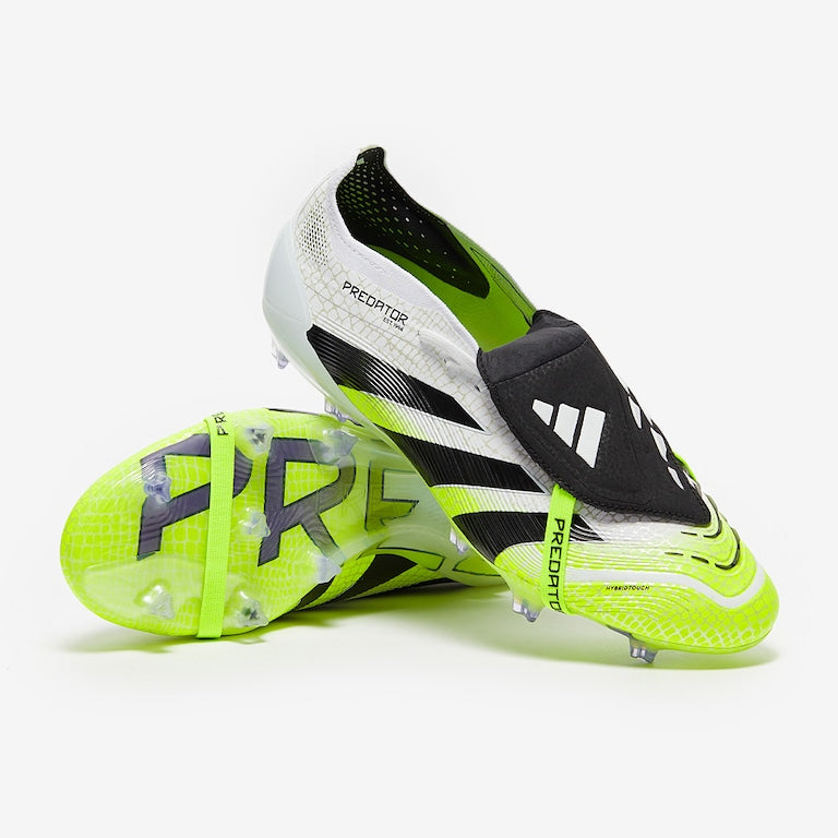 ADIDAS PREDATOR ELITE TONGUE FG - White Volt Black