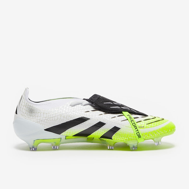 ADIDAS PREDATOR ELITE TONGUE FG - White Volt Black