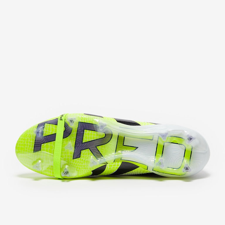 ADIDAS PREDATOR ELITE TONGUE FG - White Volt Black