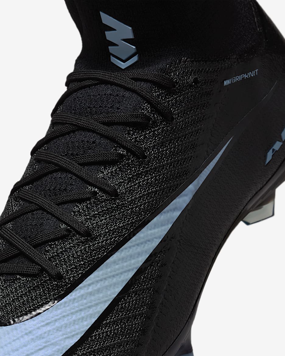 NIKE AIR ZOOM MERCURIAL SUPERFLY 16 ELITE FG - Black