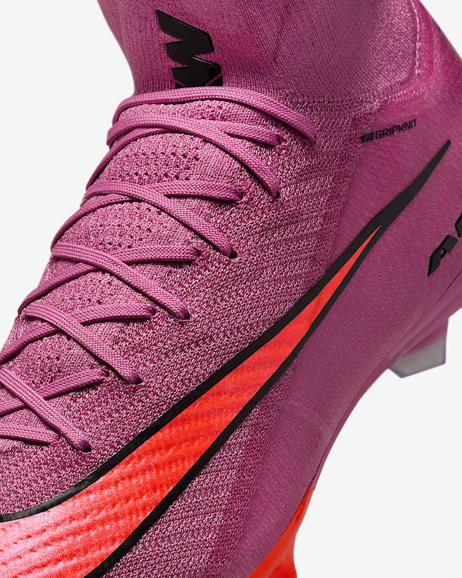 NIKE AIR ZOOM MERCURIAL SUPERFLY 16 ELITE FG - Purple Orange
