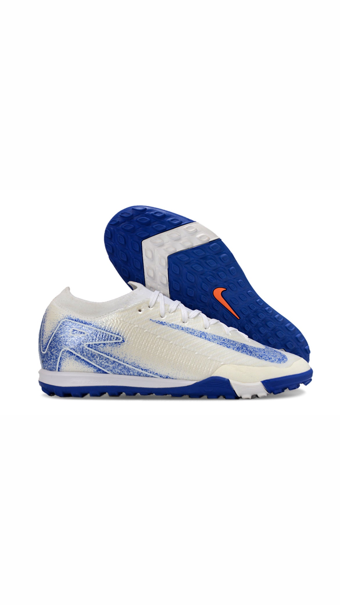 (מידות ילדים) נעלי כדורגל ״Nike״ קטרגל - White Blue