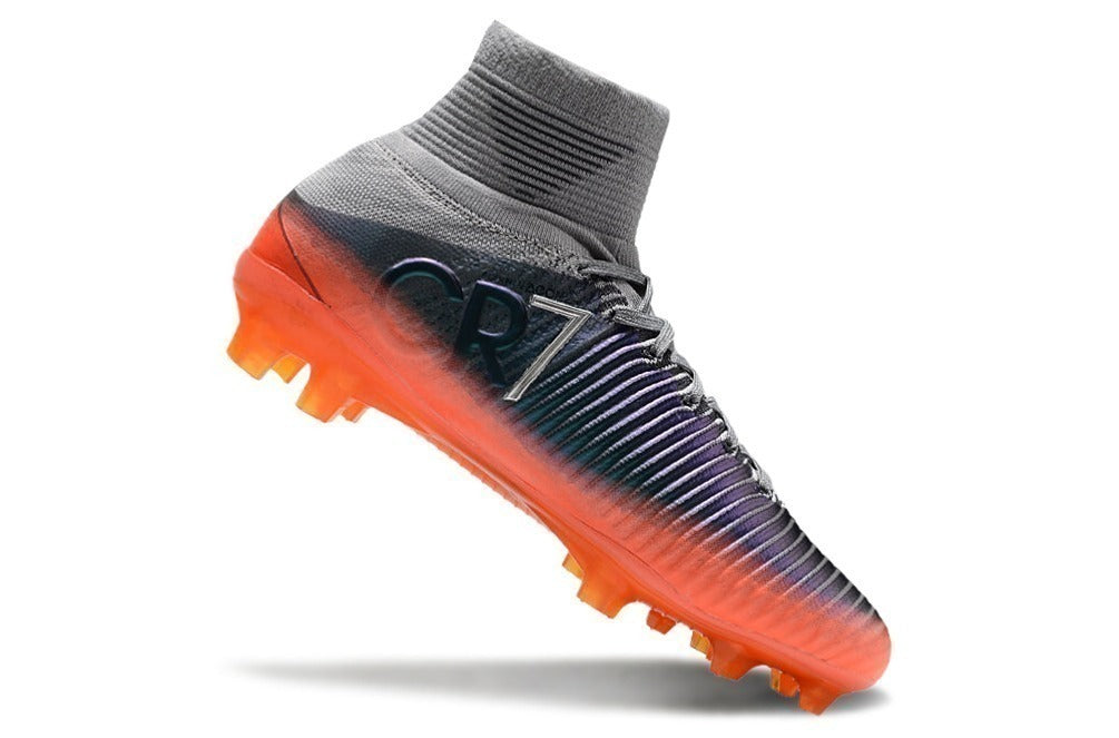 NIKE AIR ZOOM MERCURIAL SUPERFLY ELITE CR7 FG - Grey Orange
