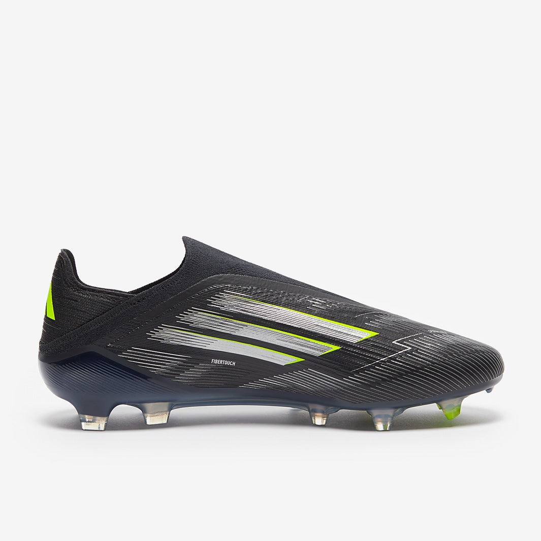 adidas F50 Elite Laceless FG - Black Volt