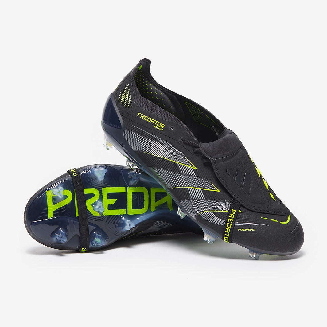 ADIDAS PREDATOR ELITE TONGUE FG - Black Yellow