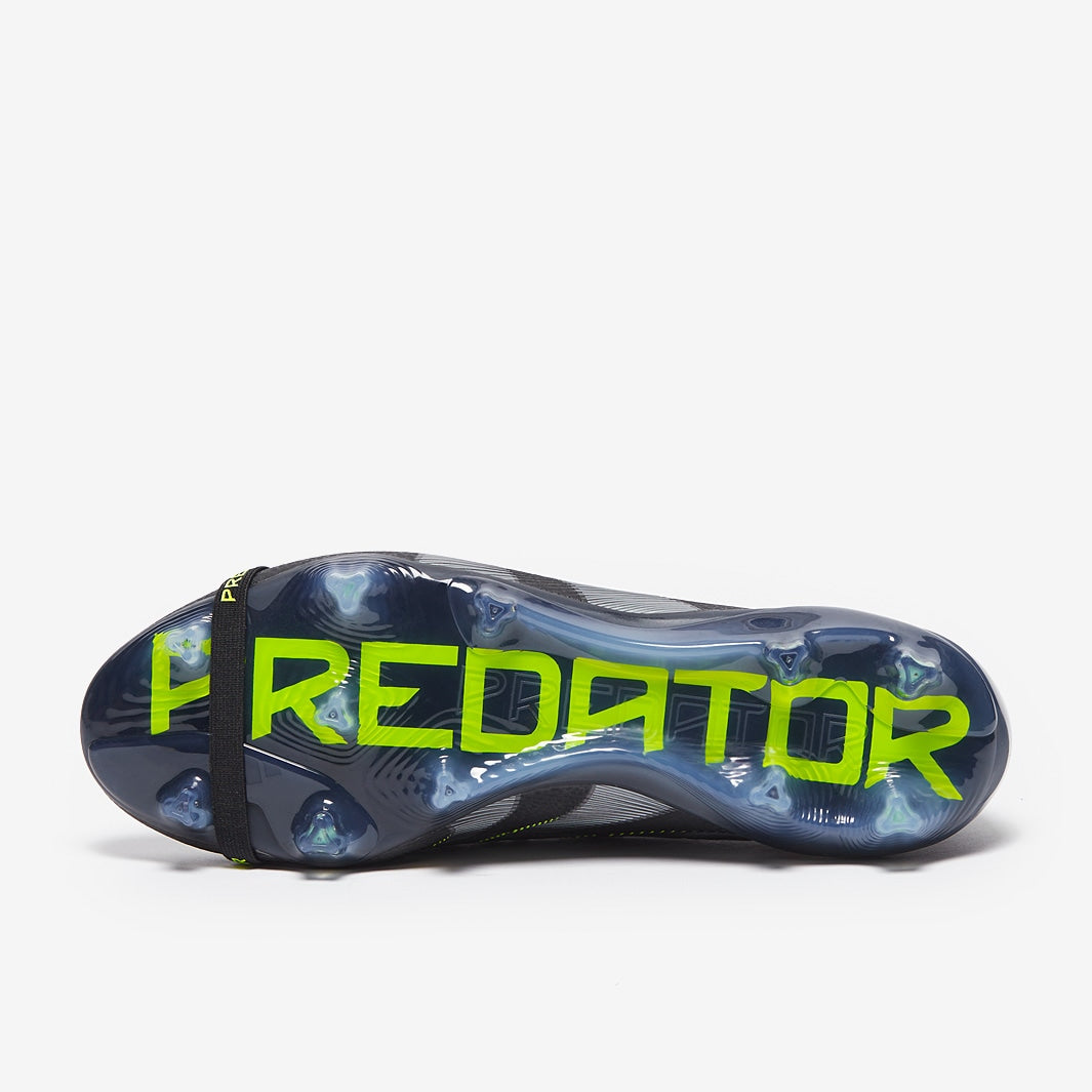 ADIDAS PREDATOR ELITE TONGUE FG - Black Yellow