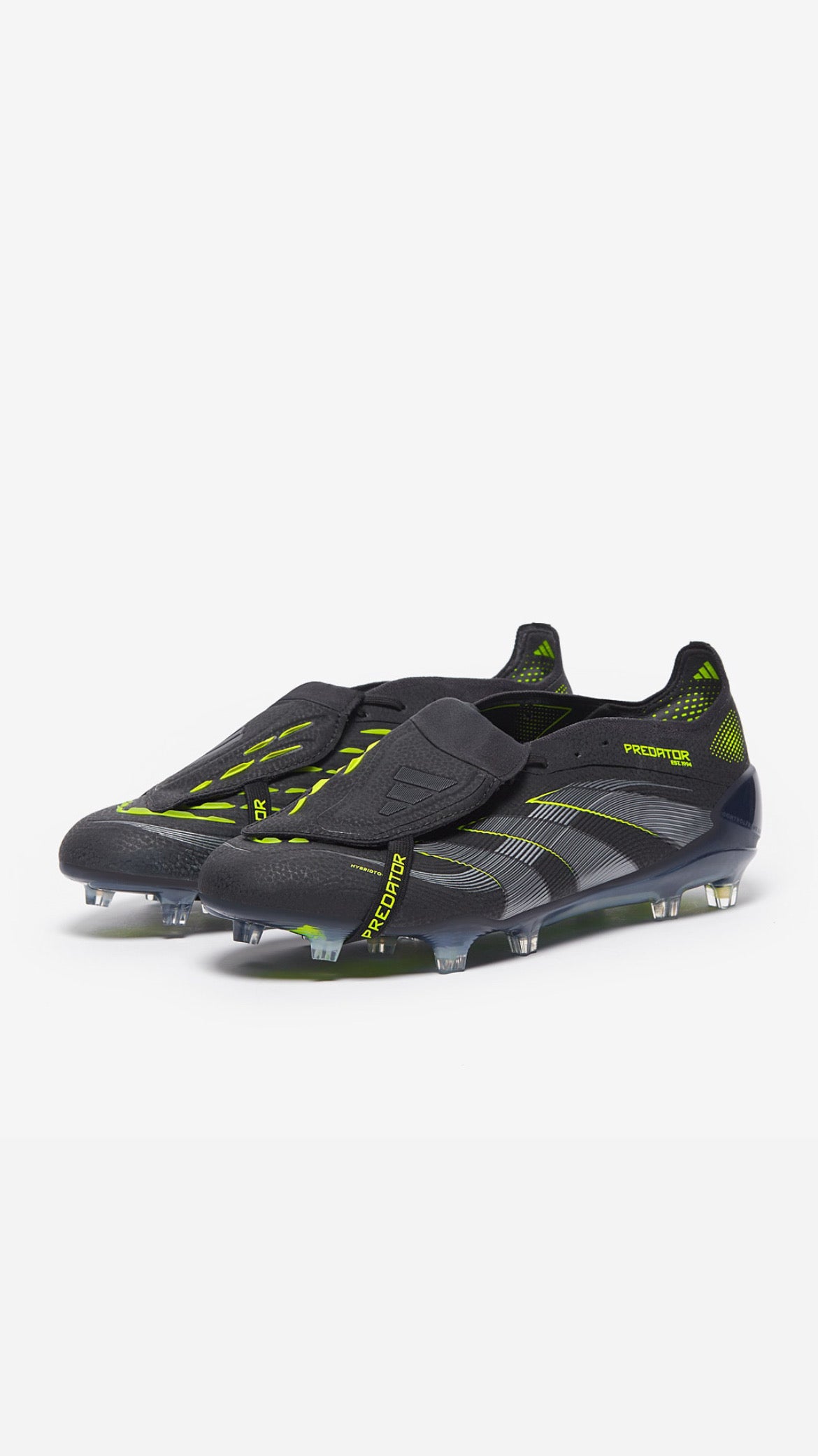 ADIDAS PREDATOR ELITE TONGUE FG - Black Yellow