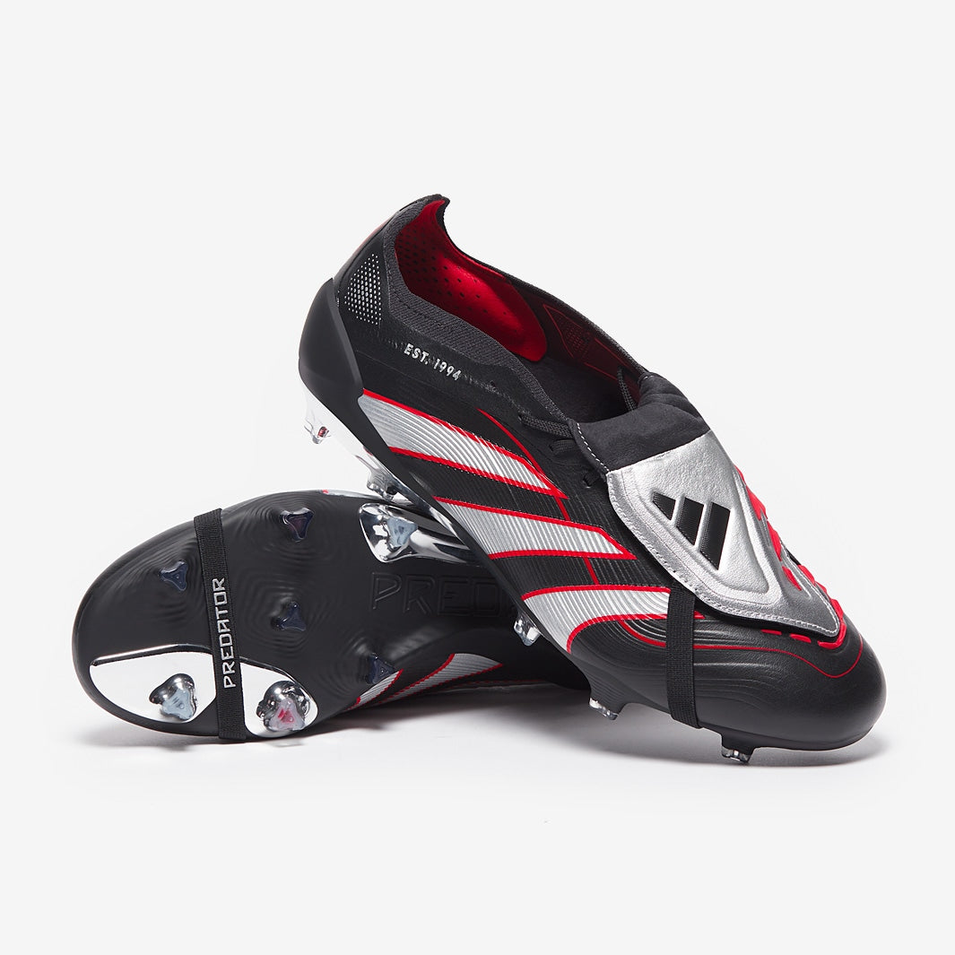 ADIDAS PREDATOR ELITE TONGUE FG - Black Red