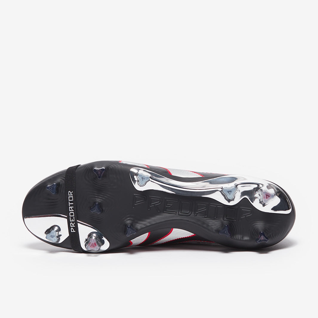 ADIDAS PREDATOR ELITE TONGUE FG - Black Red