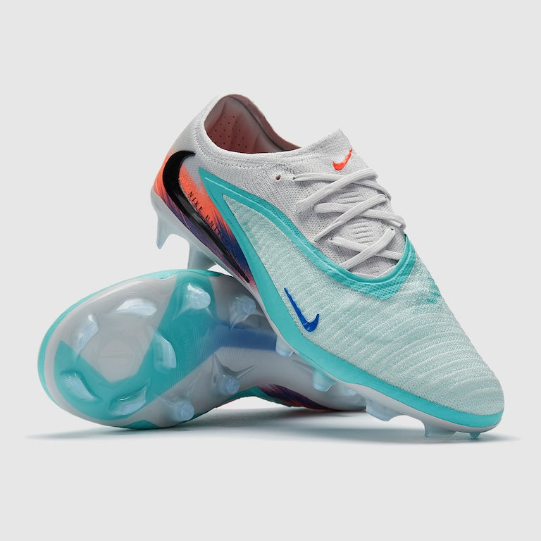 NIKE PHANTOM 6 ELITE LOW FG - White Turquoise