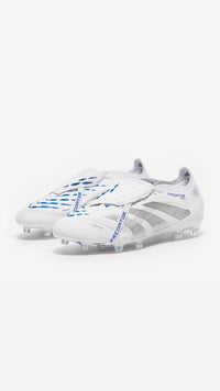 ADIDAS PREDATOR ELITE TONGUE FG - White Blue
