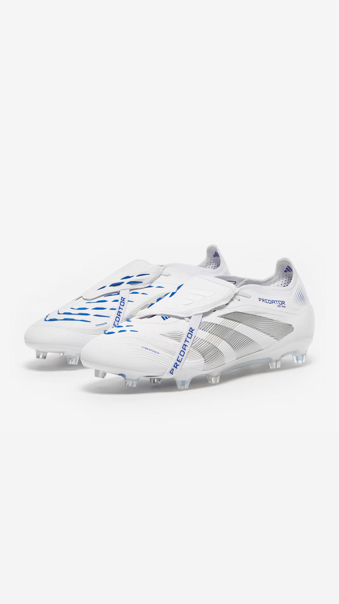 ADIDAS PREDATOR ELITE TONGUE FG - White Blue