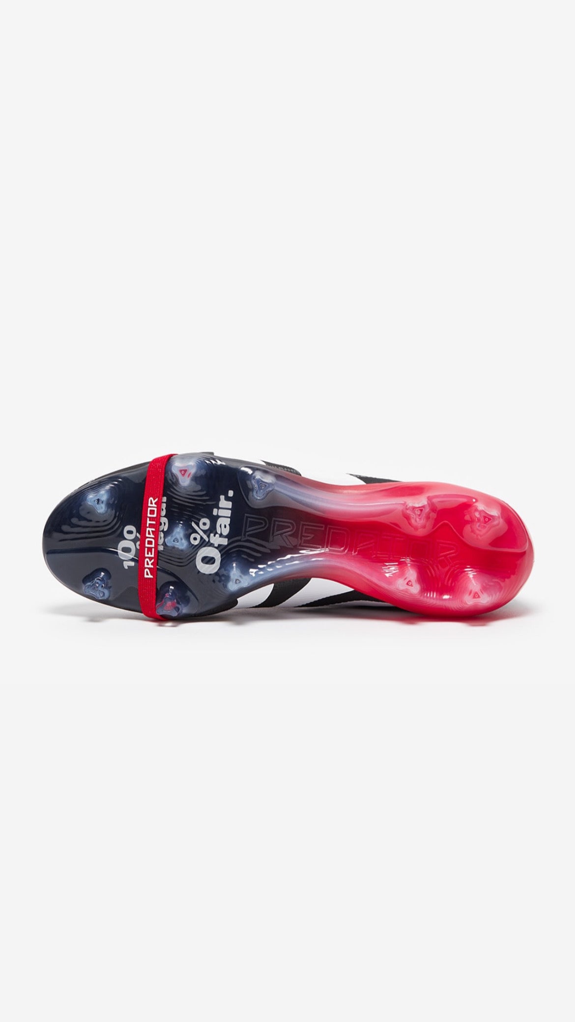 ADIDAS PREDATOR ELITE TONGUE FG - Black Red White
