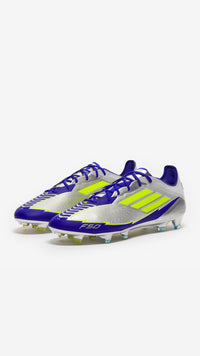 adidas F50 Elite FG - Silver Blue Volt