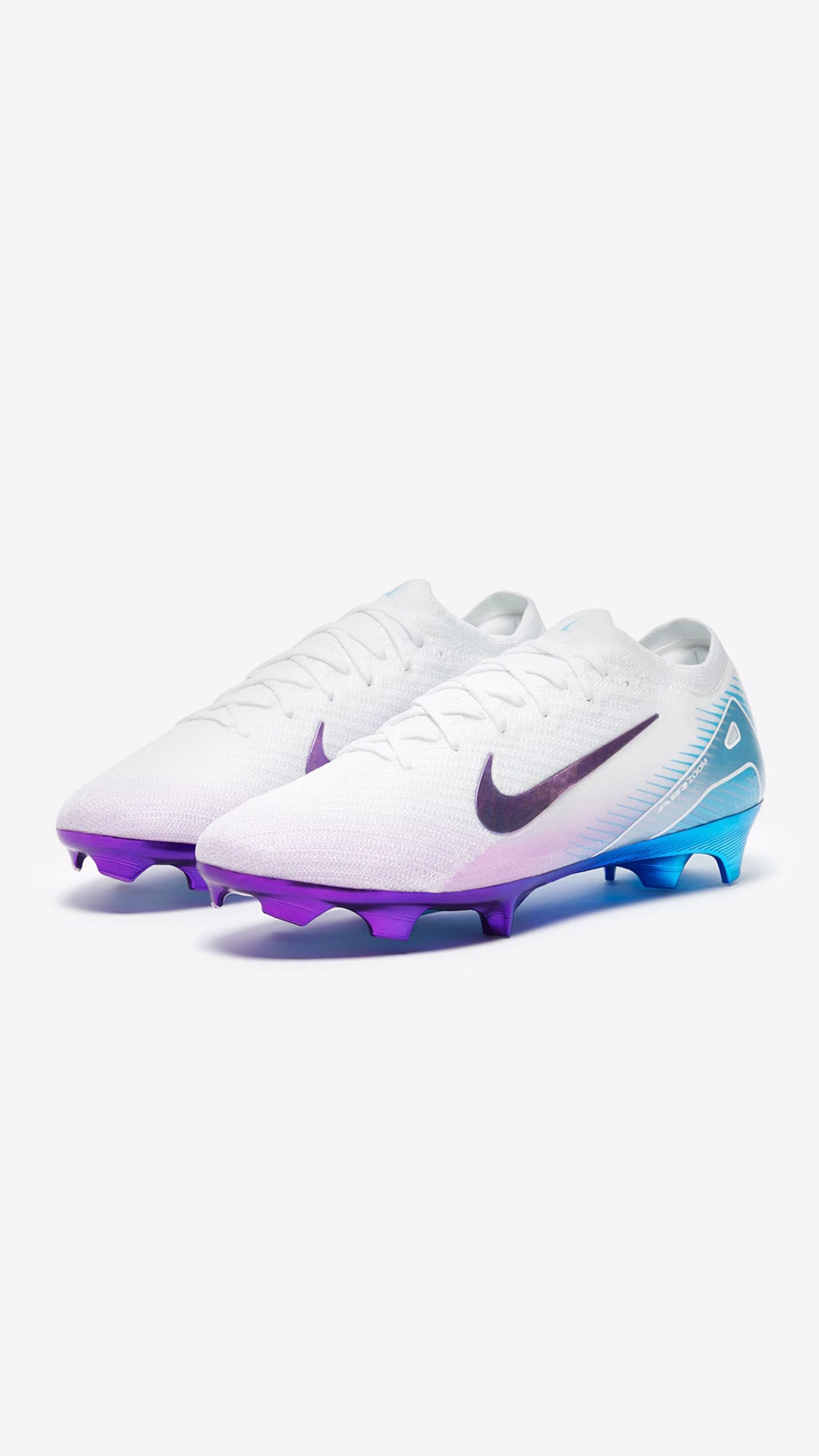 NIKE VAPOR MERCURIAL 16 ELITE FG - White Purple Blue